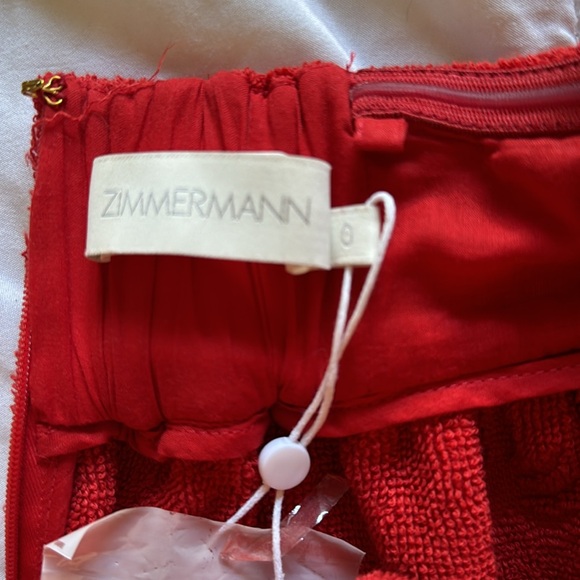 ZIMMERMANN RED DRESS NWT - Picture 6 of 8